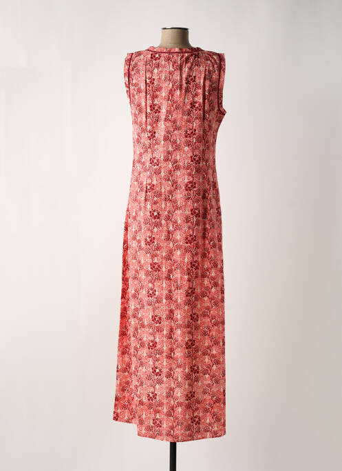 Robe longue orange LALITA pour femme