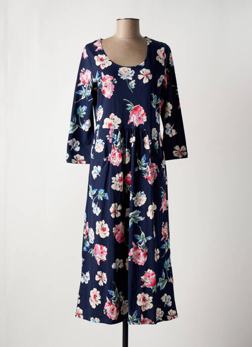 Robe mi-longue bleu JOULES pour femme