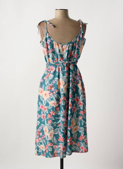 Robe mi-longue bleu KING LOUIE pour femme