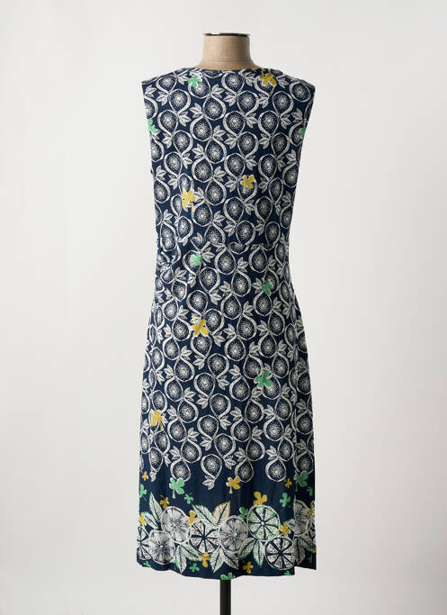 Robe mi-longue bleu MISTRAL pour femme