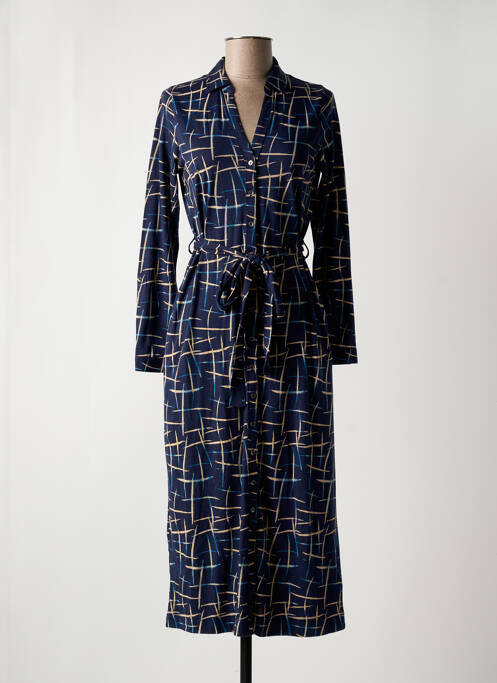 Robe mi-longue bleu WHITE STUFF pour femme