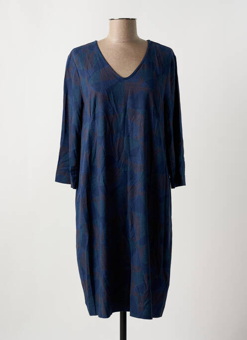 Robe mi-longue bleu ZILCH femme