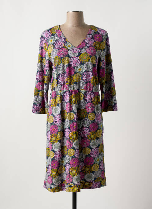 Robe mi-longue rose MISTRAL pour femme