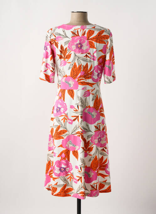 Robe mi-longue rose ZILCH pour femme