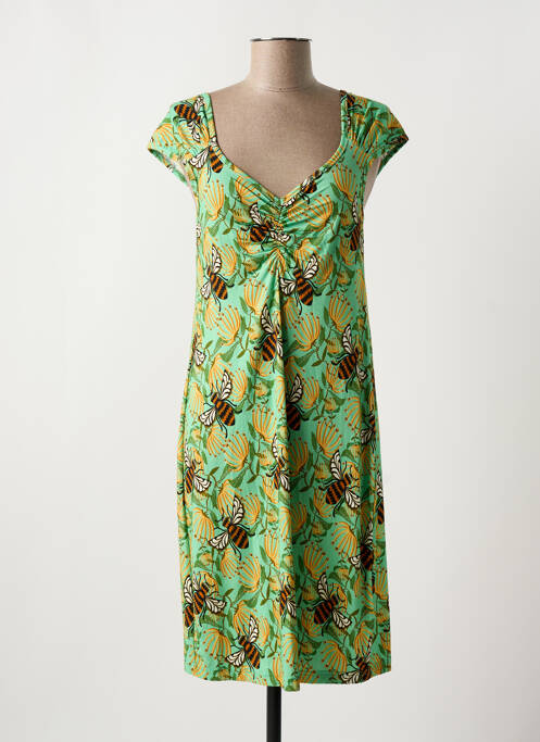 Robe mi-longue vert BAKERY LADIES pour femme