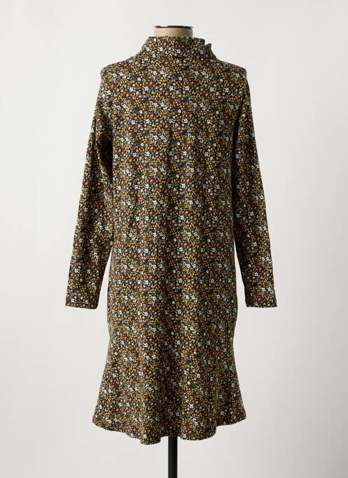 Robe mi-longue vert TRANQUILLO pour femme