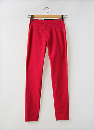 Pantalon slim taille élastique taille normale rose EAST DRIVE femme