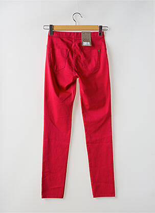 Pantalon slim taille élastique taille normale rose EAST DRIVE femme