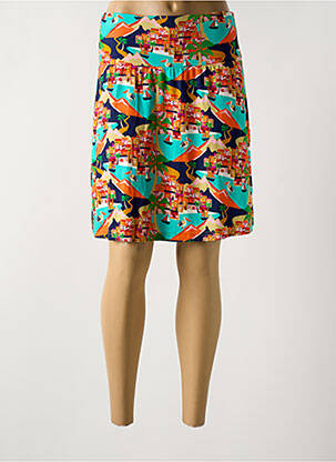 Jupe mi-longue bleu BAKERY LADIES pour femme