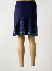 Jupe mi-longue bleu TRANQUILLO pour femme seconde vue