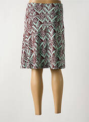 Jupe mi-longue marron ZILCH pour femme seconde vue