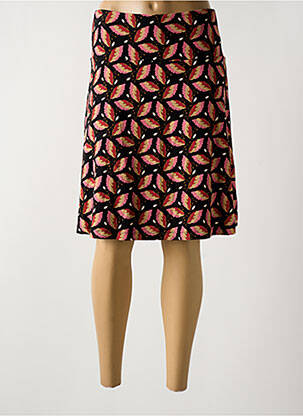 Jupe mi-longue noir ZILCH pour femme