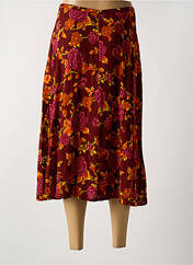 Jupe mi-longue rouge KING LOUIE pour femme seconde vue