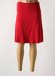 Jupe mi-longue rouge ZILCH pour femme seconde vue