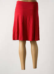 Jupe mi-longue rouge ZILCH pour femme seconde vue