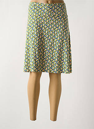 Jupe mi-longue vert KING LOUIE pour femme
