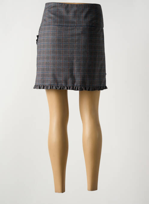 Jupe courte gris AKINO LAUDE pour femme