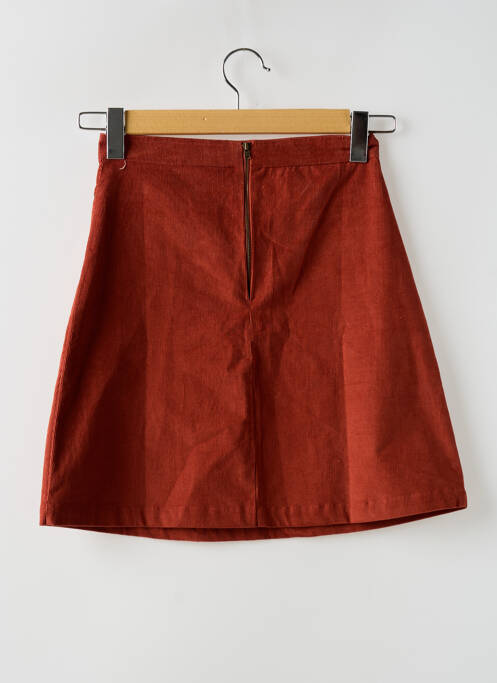 Jupe courte orange PRINCESSE NOMADE pour femme