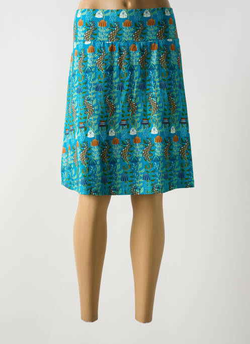 Jupe mi-longue bleu BAKERY LADIES pour femme