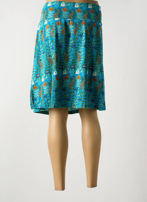 Jupe mi-longue bleu BAKERY LADIES pour femme