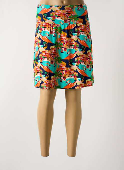 Jupe mi-longue bleu BAKERY LADIES pour femme