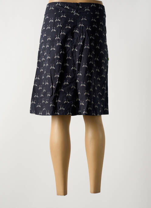 Jupe mi-longue bleu BLA-BLA pour femme