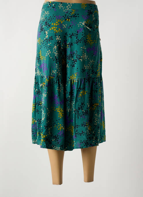 Jupe mi-longue vert BLA-BLA pour femme