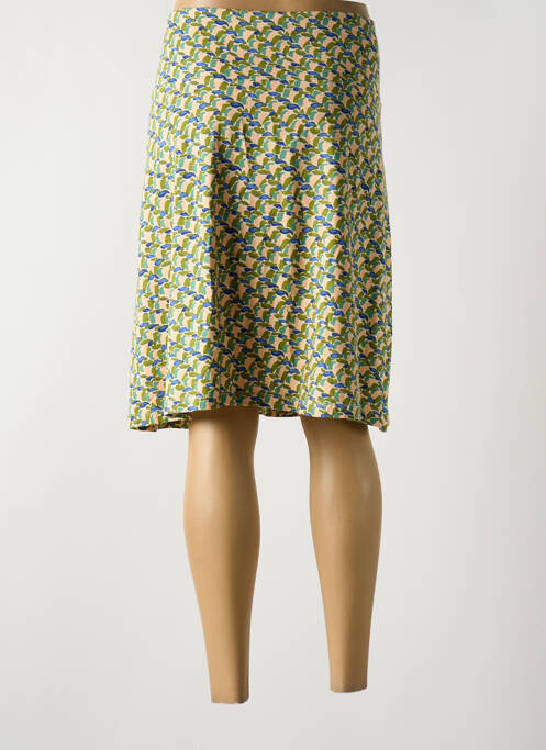Jupe mi-longue vert KING LOUIE pour femme