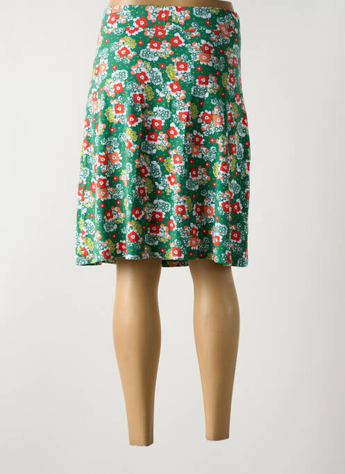 Jupe mi-longue vert PRINCESSE NOMADE pour femme