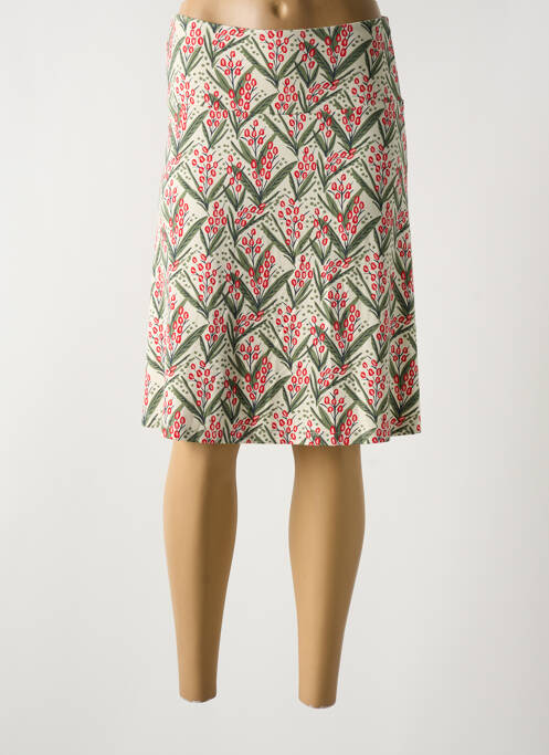 Jupe mi-longue vert ZILCH pour femme