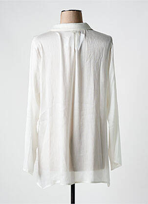 Blouse manches longues manches longues blanc MUS & BOMBON femme