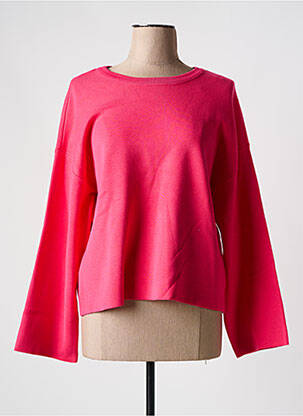 Pull coupe cintrée manches longues rose Y.A.S femme