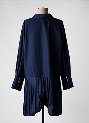 Robe courte manches longues manches longues bleu Y.A.S femme