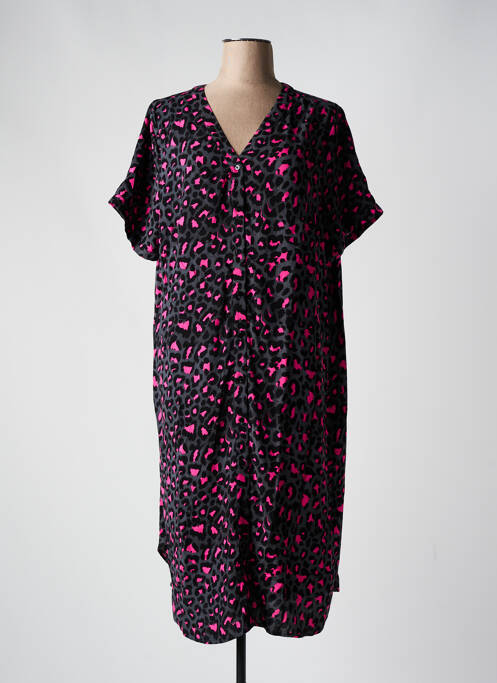 Robe mi-longue gris ONLY pour femme