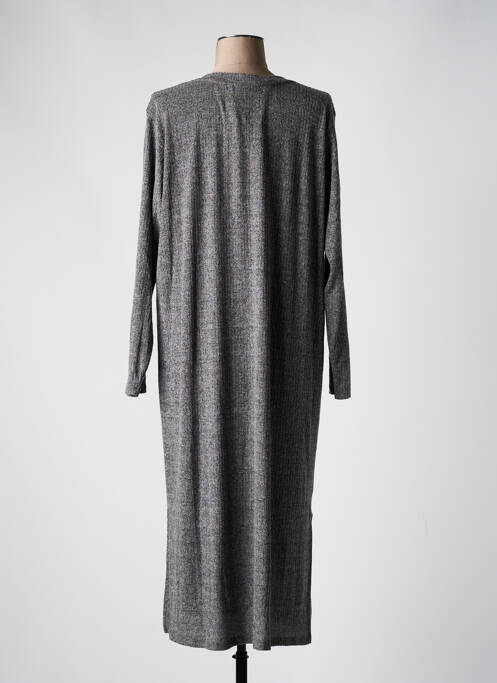 Robe mi-longue gris VERO MODA pour femme