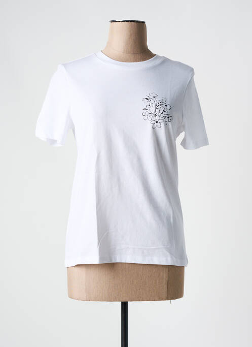 T-shirt blanc PIECES pour femme
