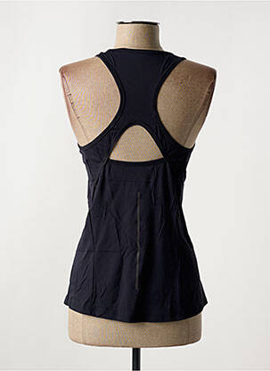 Top tissage jersey sans manche noir ALTO GIRO femme