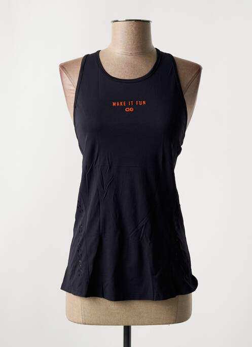 Top noir ALTO GIRO pour femme