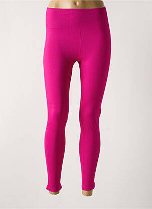 Legging tissage jersey taille normale rose ALTO GIRO femme