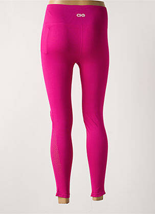 Legging tissage jersey taille normale rose ALTO GIRO femme