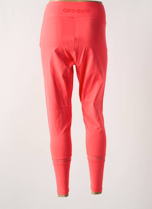 Legging rose ALTO GIRO pour femme