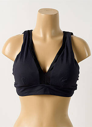 Soutien-gorge sans armature haut soutien-gorge moulé noir BRAZILIAN BIKINI SHOP femme