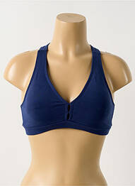 Soutien-gorge sans armature brassieres bleu ALTO GIRO femme