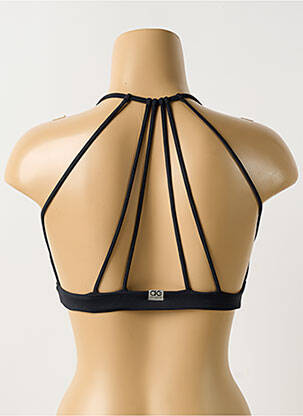 Soutien-gorge sans armature haut triangles noir ALTO GIRO femme