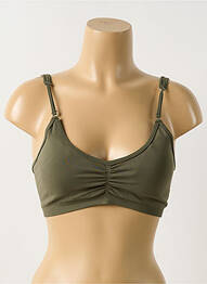 Soutien-gorge sans armature brassieres vert ALTO GIRO femme
