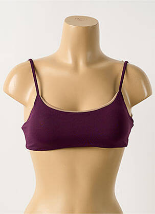 Soutien-gorge sans armature brassieres violet ALTO GIRO femme