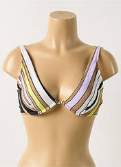 Haut de maillot de bain violet DESPI pour femme seconde vue