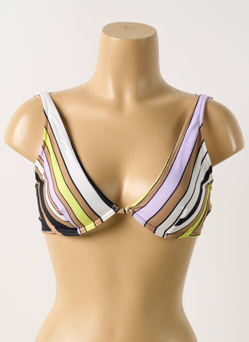 Haut de maillot de bain violet DESPI pour femme