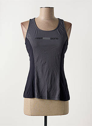 Débardeur sport multisport sans manche noir ALTO GIRO femme