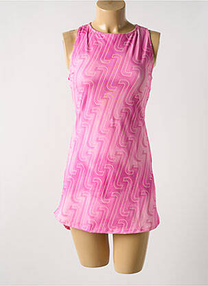 Robe courte sans manche sans manche rose ALTO GIRO femme